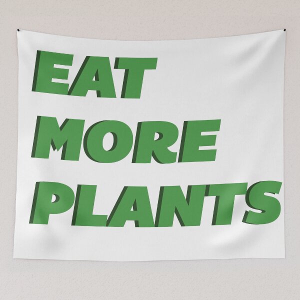 Item preview, Eat more plants designed and sold by Taylor Fitzgerald.