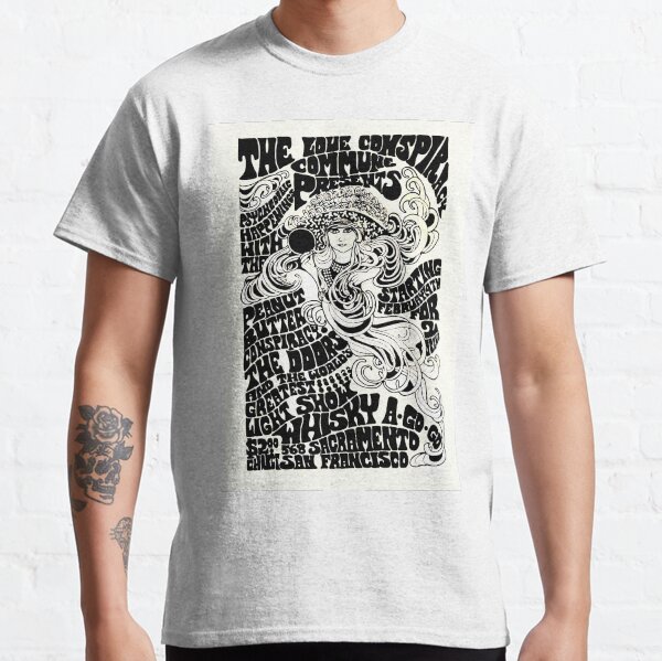 The Doors San Francisco Gig Poster Painting Classic T-Shirt