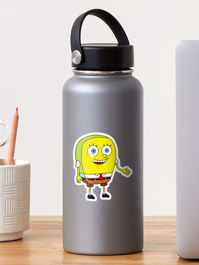 Thumbnail 1 of 3, Sticker, Spongebob Roundpants designed and sold by andrw.
