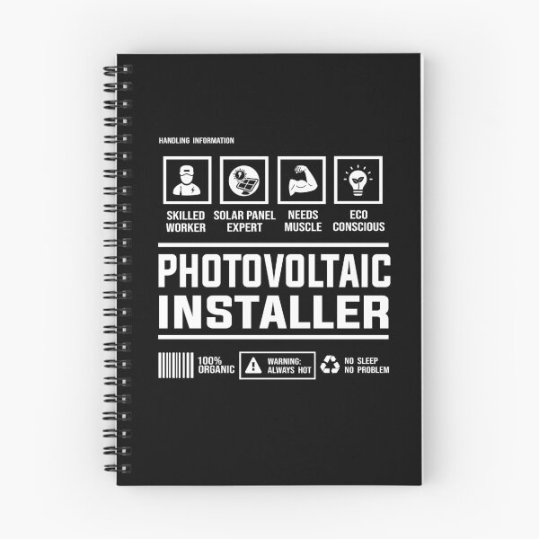 Item preview, Photovoltaic Installer Handling Information designed and sold by KA DESIGNS.