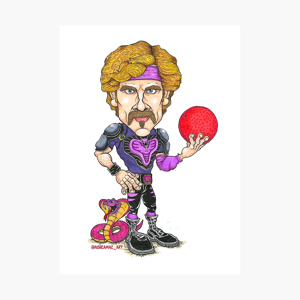 White Goodman Dodgeball 