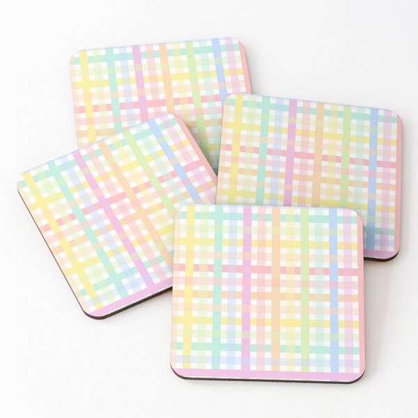 Item preview, Pastel Rainbow Gingham  designed and sold by newburyboutique.