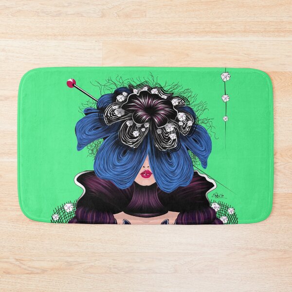 Item preview, Aria Pompadour - Green designed and sold by eshipaints.