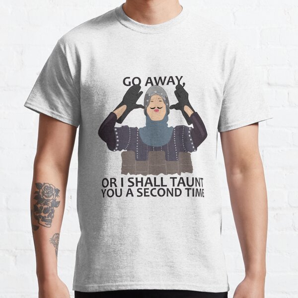 Monty Python French Knight ALLER LOIN T-shirt classique