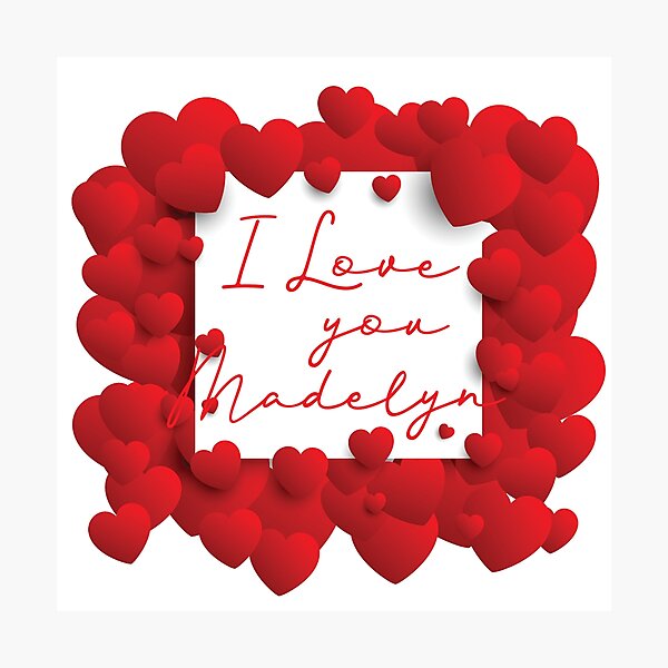 Item preview, Madelyn I Love You designed and sold by elhefe.