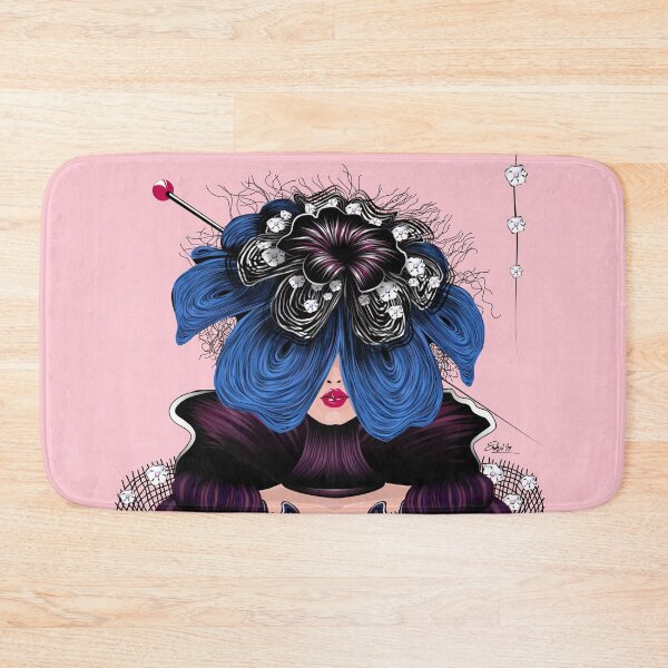 Item preview, Aria Pompadour - Pink designed and sold by eshipaints.