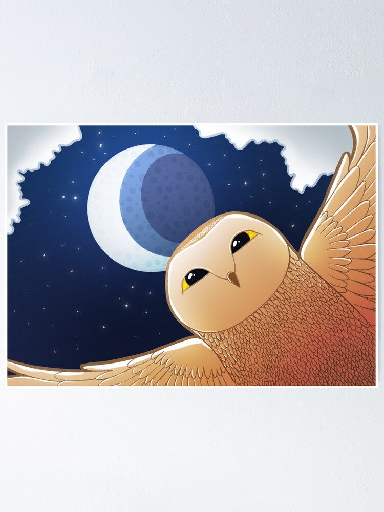 Aperçu 1 sur 3. Poster avec l'œuvre A Shadow on the Moon créée et vendue par Blenderbeetle.