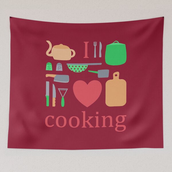 Item preview, I love cooking for design food lovers designed and sold by Krukowski.