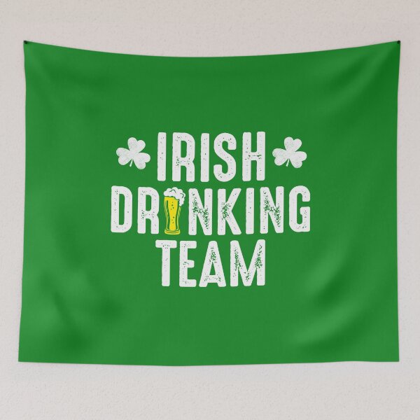 Item preview, Irish Drinking Team Lucky Shamrock and Beer Funny Saint Patrick's Day Outfit and Gifts designed and sold by alenaz.
