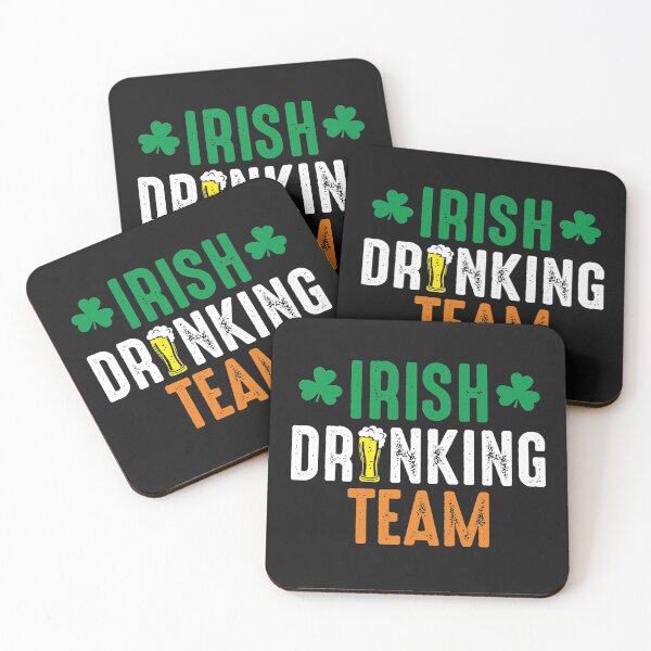 Item preview, Irish Drinking Team St. Patrick's Day Lucky Shamrock Glass of Beer Ireland Flag Colors designed and sold by alenaz.