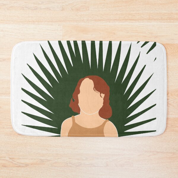 Item preview, Tropical Reverie 3 - Modern, Minimal Illustration - Girl And Palm Leaves - Aesthetic Tropical Vibes designed and sold by Studio Grafiikka.