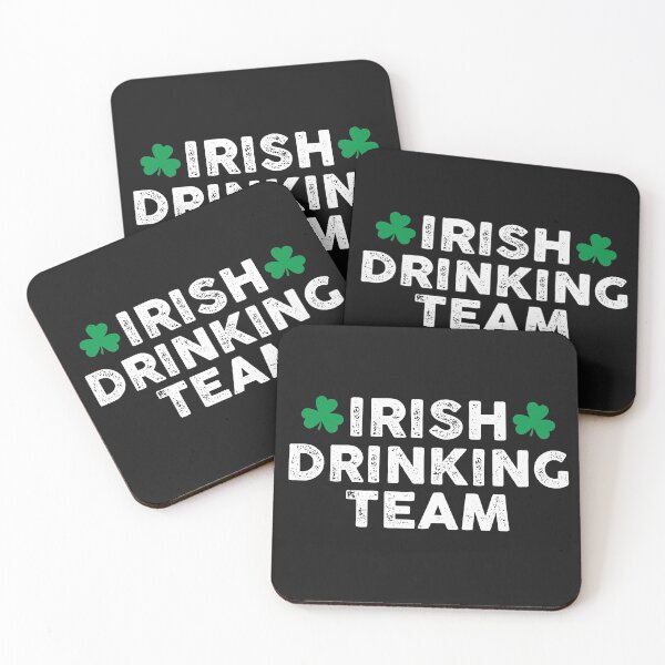 Item preview, Irish Drinking Team St Patrick's Day Green Shamrock Leaf Funny Parade Pub Outfit  designed and sold by alenaz.