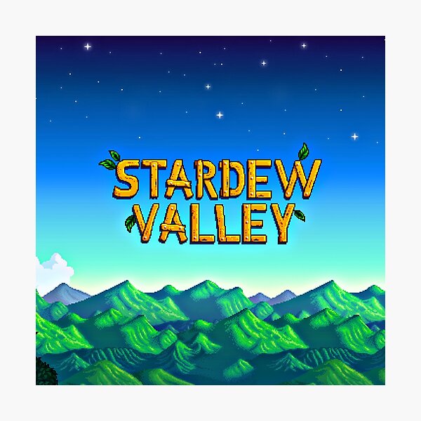 Item preview, Stardew valley title designed and sold by jellyrelish.