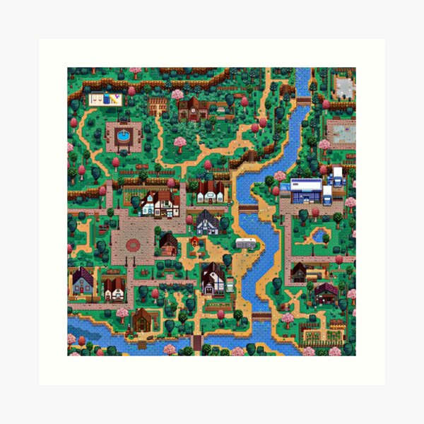 Stardew Valley Art Prints Redbubble