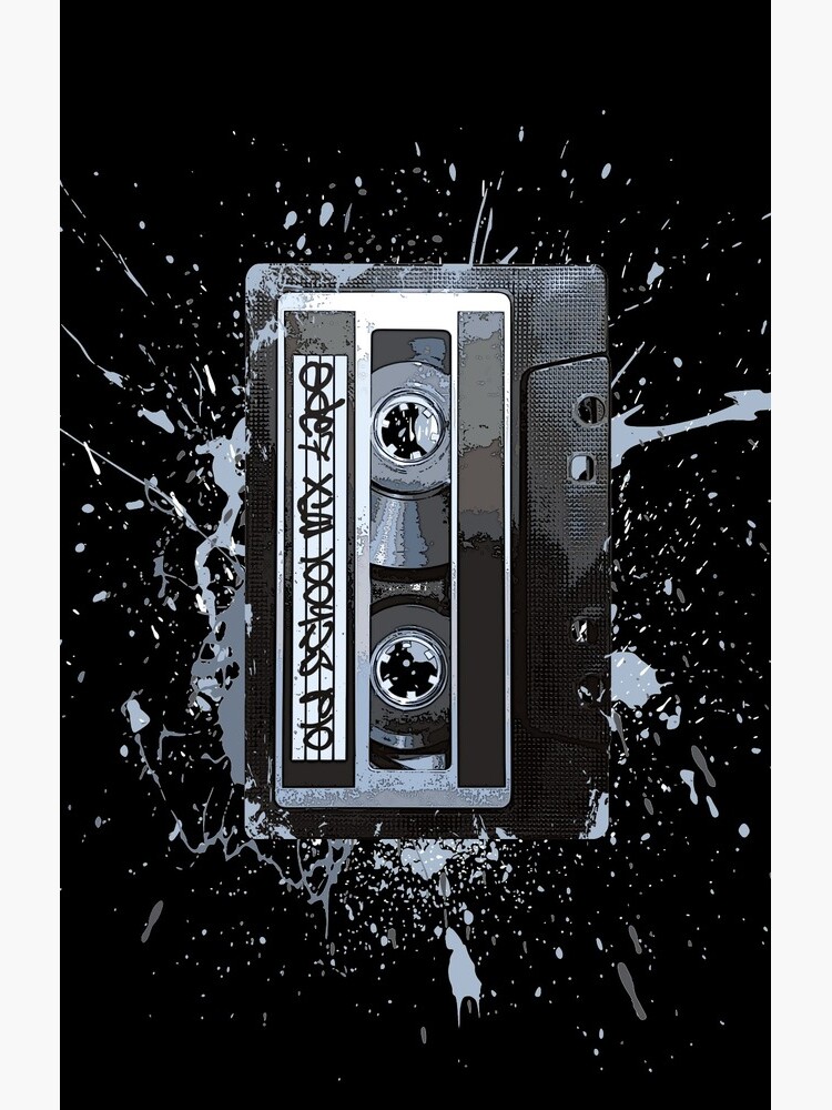 old school mix tape blue by Eastcook