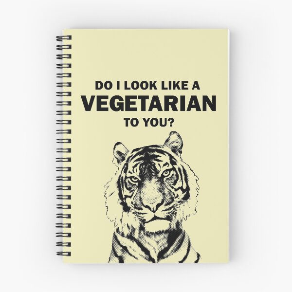 Item preview, Do I look like a vegetarian to you tiger designed and sold by AricHutfles.