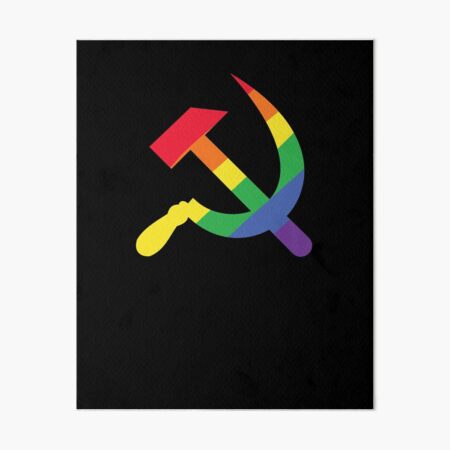 Soviet Union Communist Flag Hammer And Sickle Art Board Print By Teeward Redbubble - soviet flag tool roblox