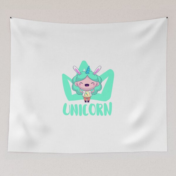 Item preview, unicorn doc kawaii designed and sold by rotuucenter.