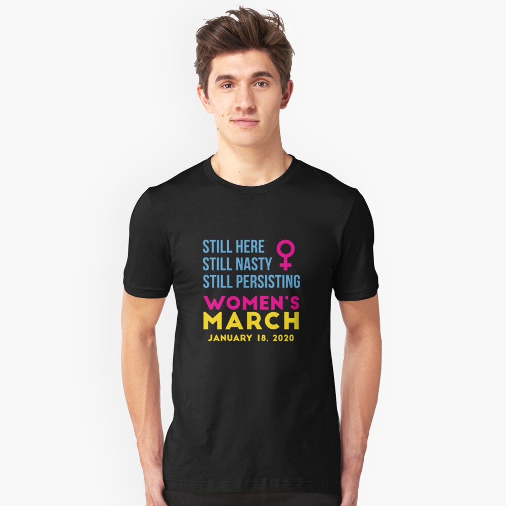 Women's March 2020 Washington DC Slim Fit T-Shirt