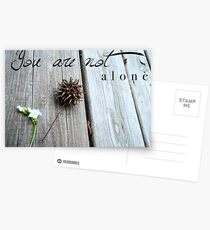 You are not alone Postcards