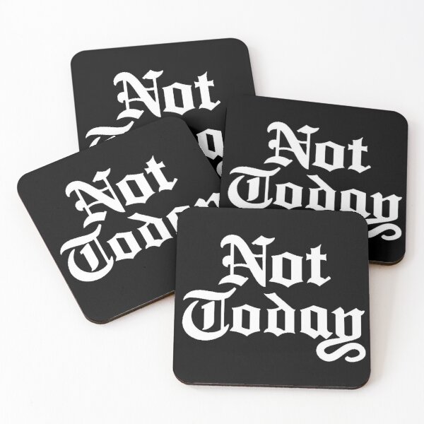 Item preview, Not Today  designed and sold by SoberTeeCo.