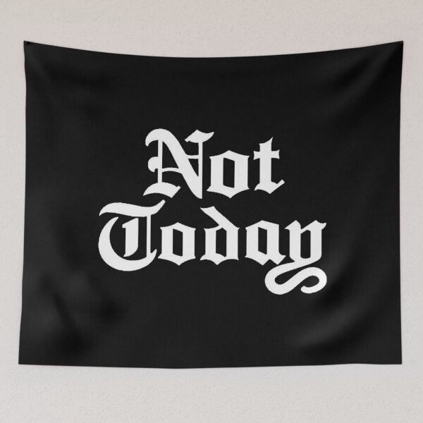 Item preview, Not Today  designed and sold by SoberTeeCo.