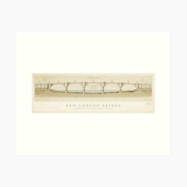 Item preview, New London Bridge designed and sold by Old-Lundenwic.