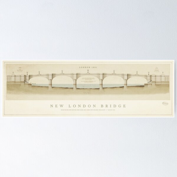 Item preview, New London Bridge designed and sold by Old-Lundenwic.