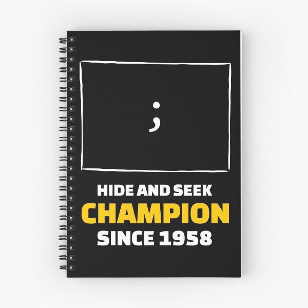 Item preview, Campeón del escondite - Chistes divertidos de programación designed and sold by Programming Jokes.