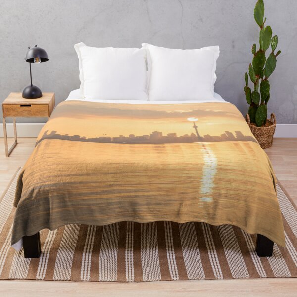 Item preview, Holding the Sun Up - Perfectly Timed Sunrise Over Toronto designed and sold by Georgia Mizuleva.