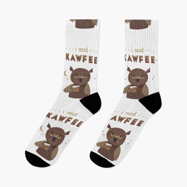 Item preview, A Night Owl Needs Coffee designed and sold by yellowpomelo.