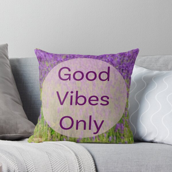Item preview, Good Vibes Only Lavender designed and sold by craig777red.