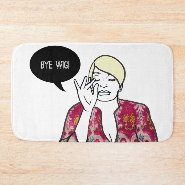 Item preview, Bye Wig! designed and sold by Katsillustration.