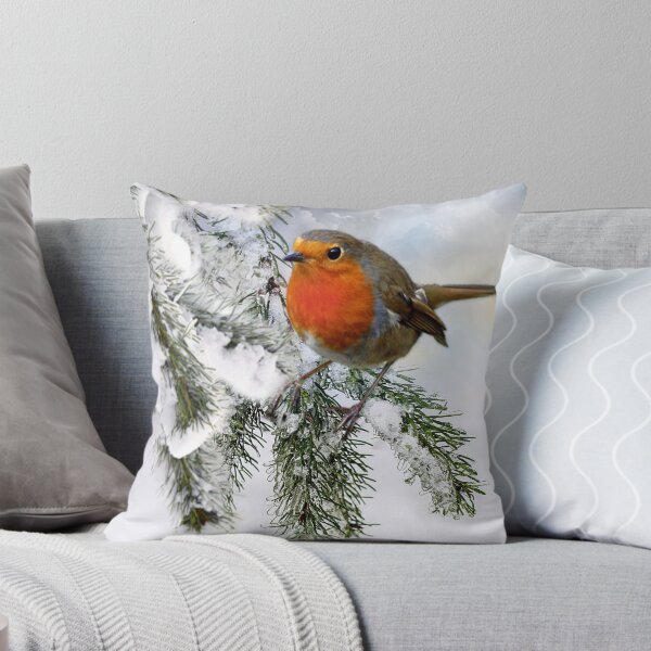 Item preview, Robin in Snow designed and sold by MoragBates.
