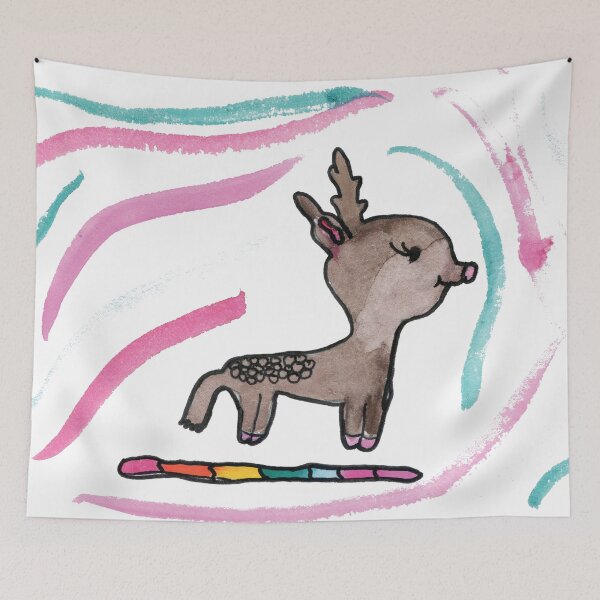 Item preview, Em's Reindeer designed and sold by jesscargill.