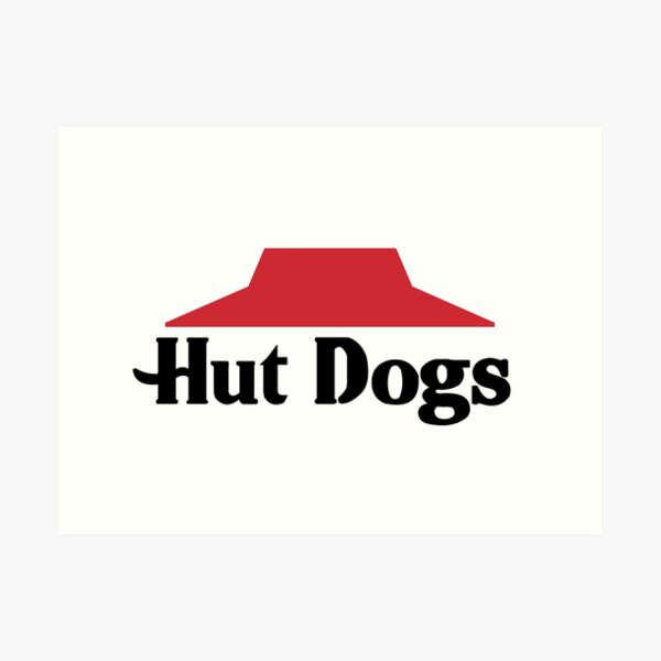 Hut Dogs Art Print