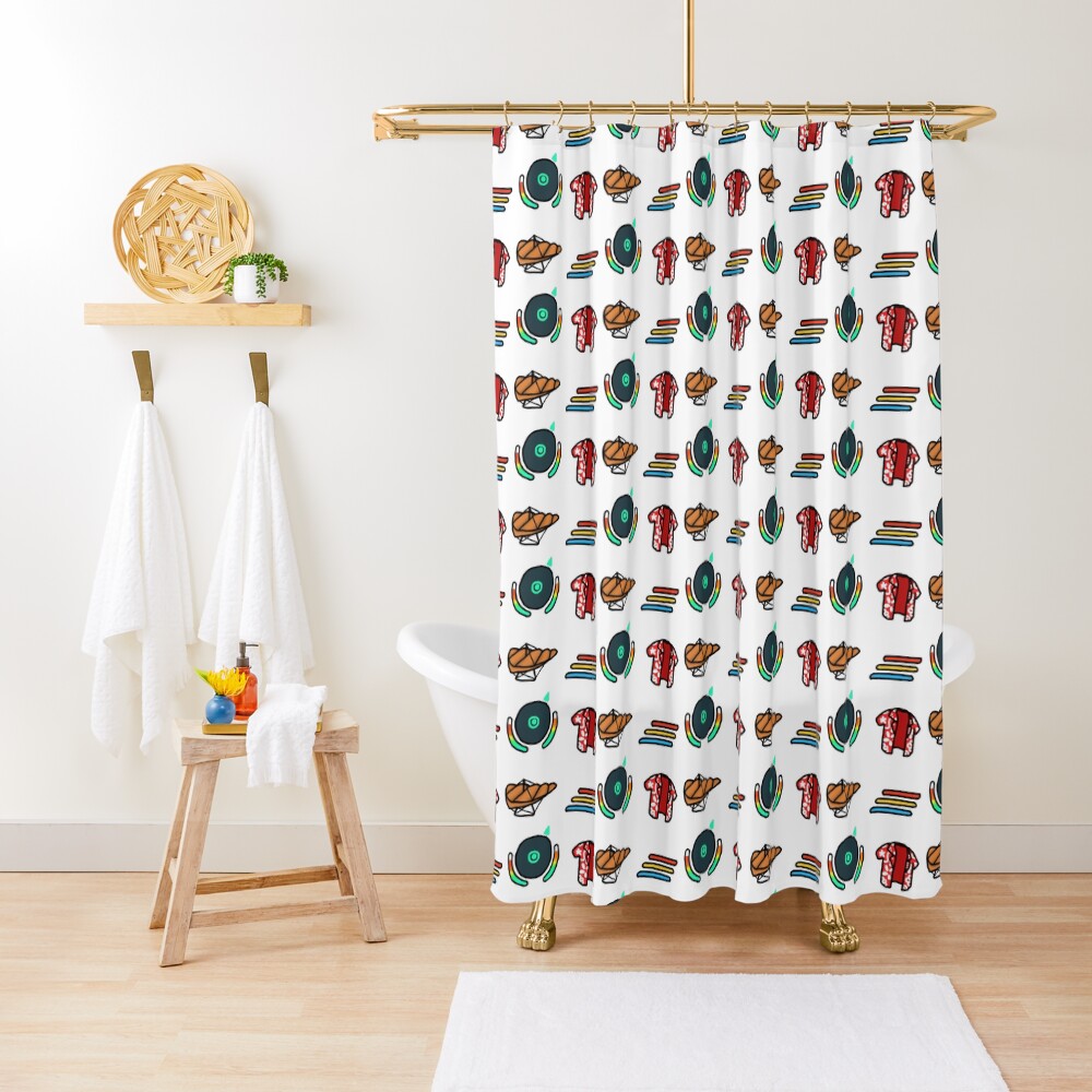 Item preview, Shower Curtain designed and sold by Jimmies.