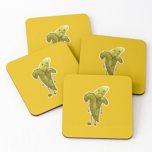 Item preview, Sad Banana On Yellow Background designed and sold by SubtleSplit.