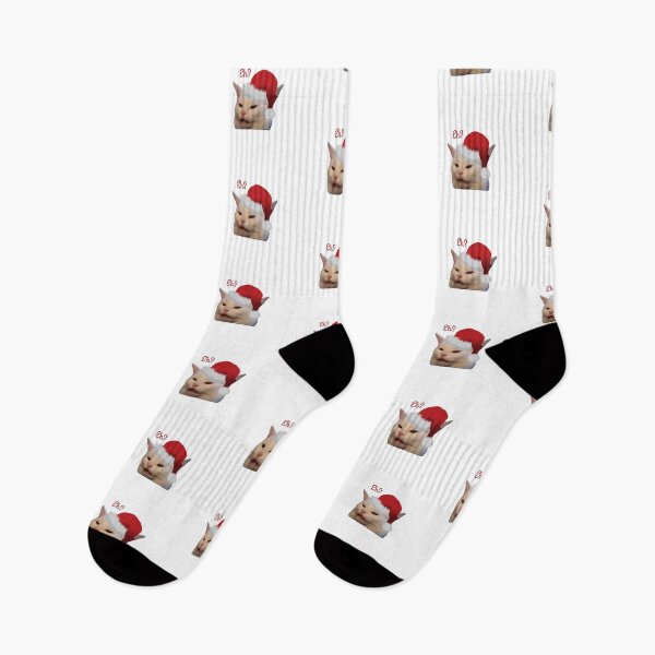 Item preview, Smudge the cat Christmas - Funny memes designed and sold by MiSou Shop.
