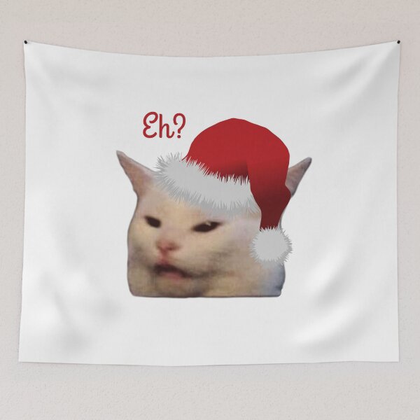 Item preview, Smudge the cat Christmas - Funny memes designed and sold by MiSou Shop.