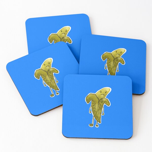Item preview, Sad Banana On Blue Background designed and sold by SubtleSplit.