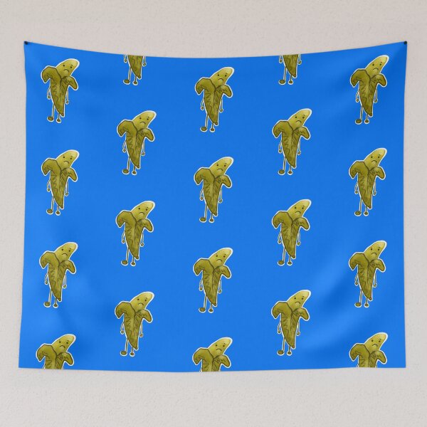 Item preview, Sad Banana On Blue Background designed and sold by SubtleSplit.