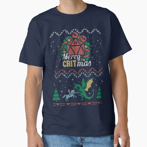 Item preview, Merry CRITmas designed and sold by ShirtBricks.
