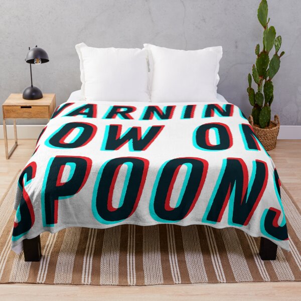 Item preview, Warning Low On Spoons - 3D designed and sold by MOREDANKMEMES.