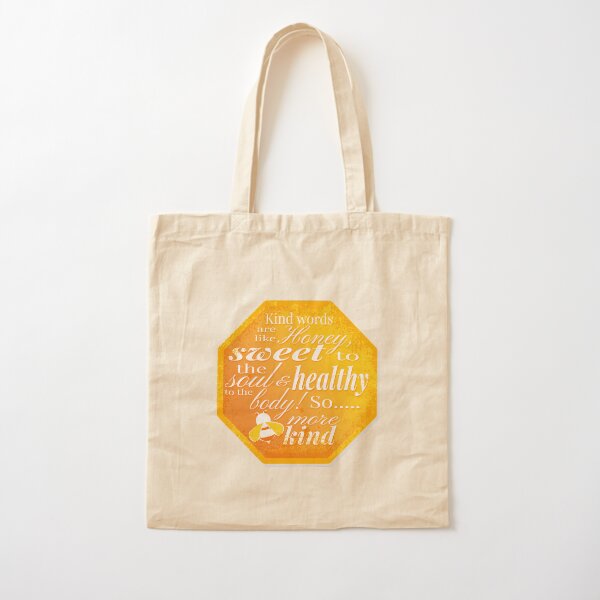 Bee more kind Cotton Tote Bag