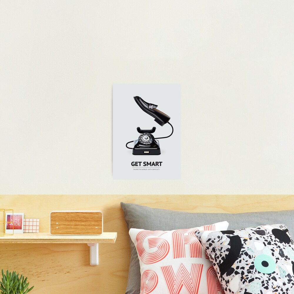 Get Smart - Alternative Movie Poster Photographic Print