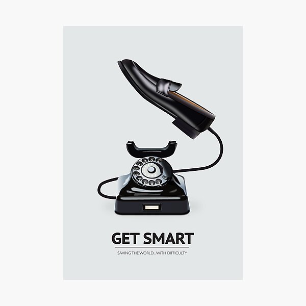Get Smart - Alternative Movie Poster Photographic Print