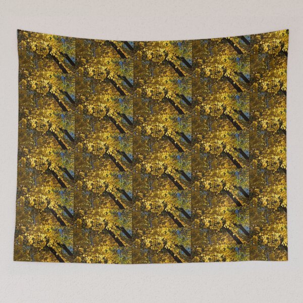 Item preview, Golden Canopy - Look Up to the Trees and Enjoy Autumn - Horizontal Right designed and sold by Georgia Mizuleva.