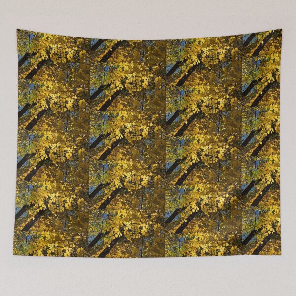 Item preview, Golden Canopy - Look Up to the Trees and Enjoy Autumn - Horizontal Left designed and sold by Georgia Mizuleva.