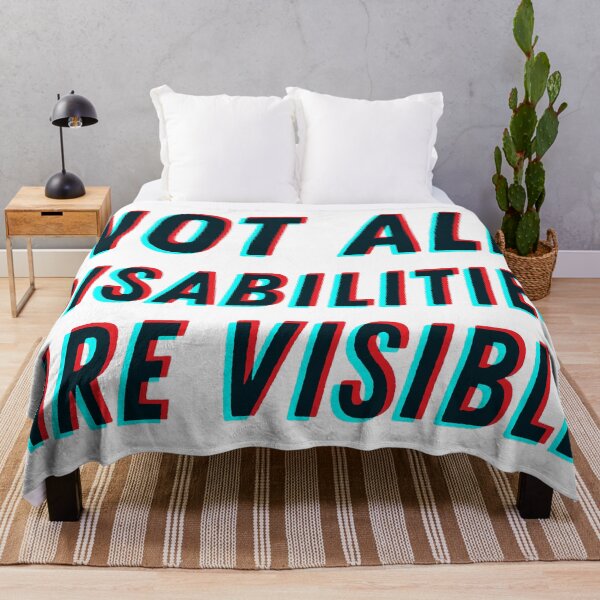 Item preview, Not All Disabilities Are Visible - 3D designed and sold by MOREDANKMEMES.